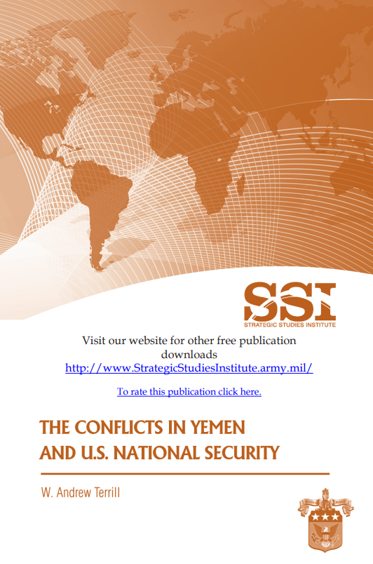 Cover for The Conflicts in Yemen and U.S. National Security