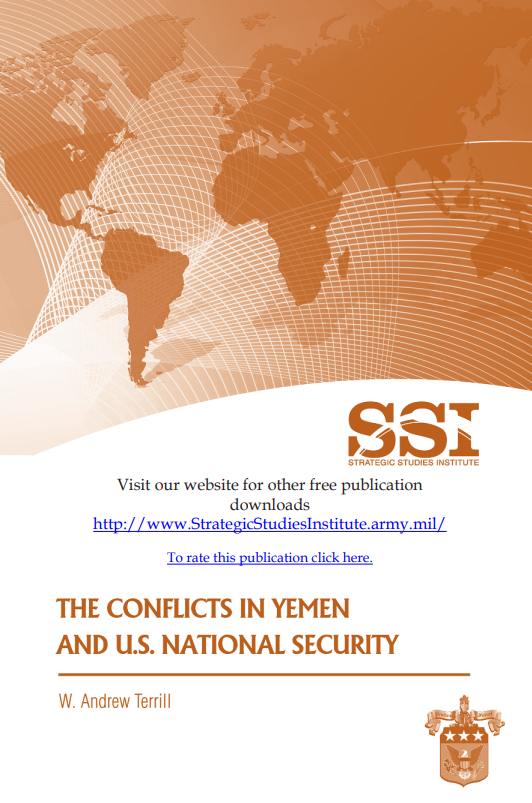 Cover for The Conflicts in Yemen and U.S. National Security Cover for The Conflicts in Yemen and U.S. National Security