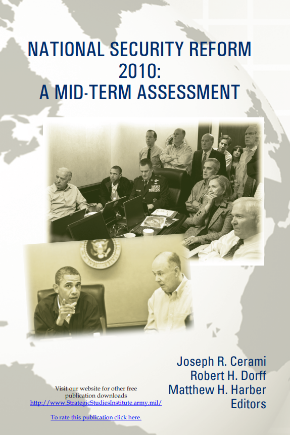 National Security Reform 2010: A Midterm Assessment