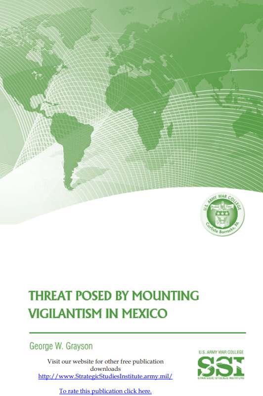 Threat Posed by Mounting Vigilantism in Mexico