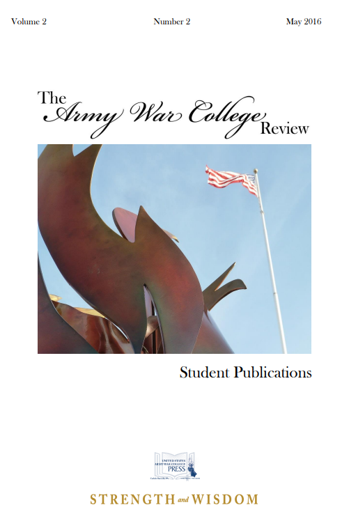 Army War College Review Cover