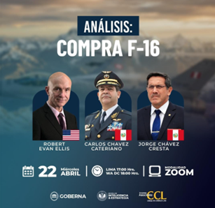 Public event with US and Peruvian security experts discussing cancellation Public event with US and Peruvian security experts discussing cancellation