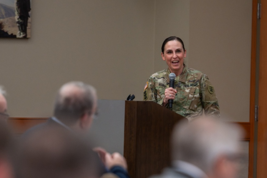 Brigadier General Jackie Huber explains the 2026 conference theme and the impact of SSI CLSC research.