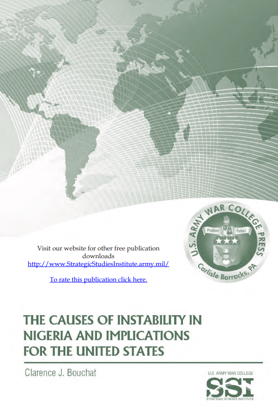 The Causes of Instability in Nigeria and Implications for the United States