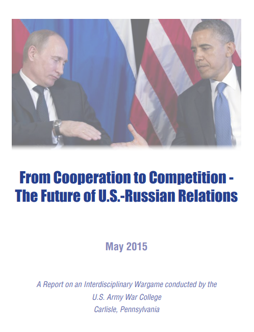 From Cooperation to Competition: The Future of U.S.-Russian Relations From Cooperation to Competition: The Future of U.S.-Russian Relations
