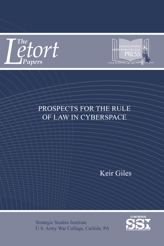 Prospects for the Rule of Law in Cyberspace