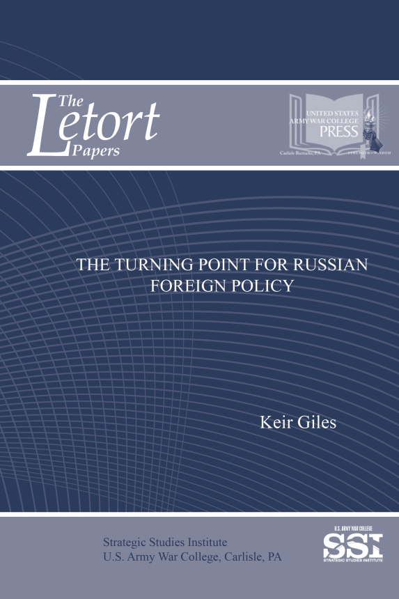 The Turning Point for Russian Foreign Policy