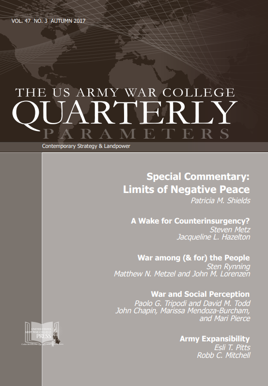 Parameters VOL. 47 NO. 3 AUTUMN 2017 Parameters VOL. 47 NO. 3 AUTUMN 2017