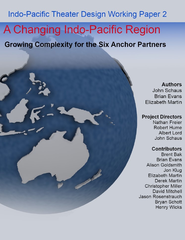 A Changing Indo-Pacific Region By John Schaus, Brian Evans, and Elizabeth Martin