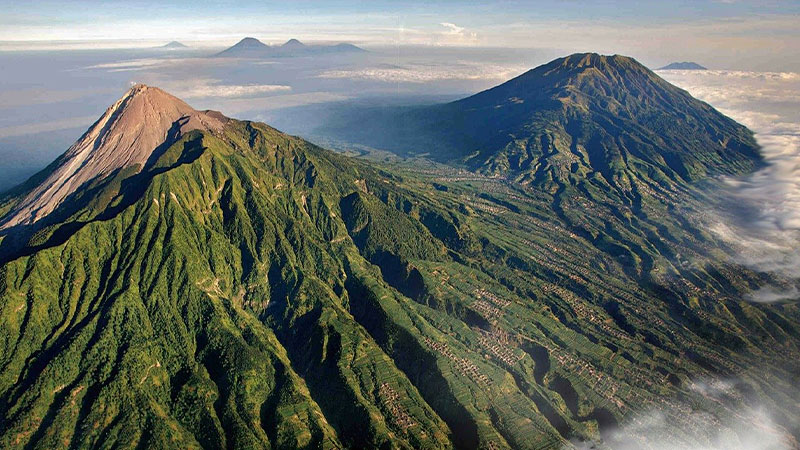 Mount Merapi, Indonesia, volcano